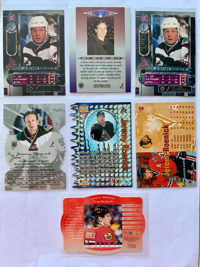 25 Jeremy Roenick NHL Cards image indicator(2)