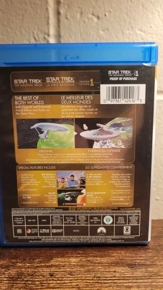 Star Trek Bluray TOS Season 1 image indicator(7)