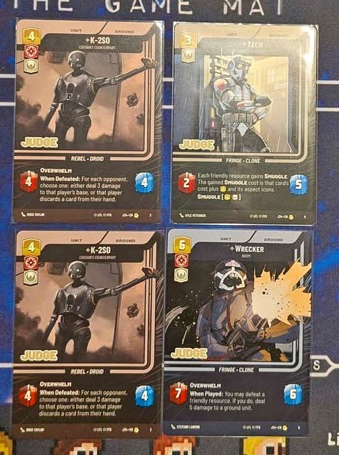 Star Wars Unlimited Judge Promos