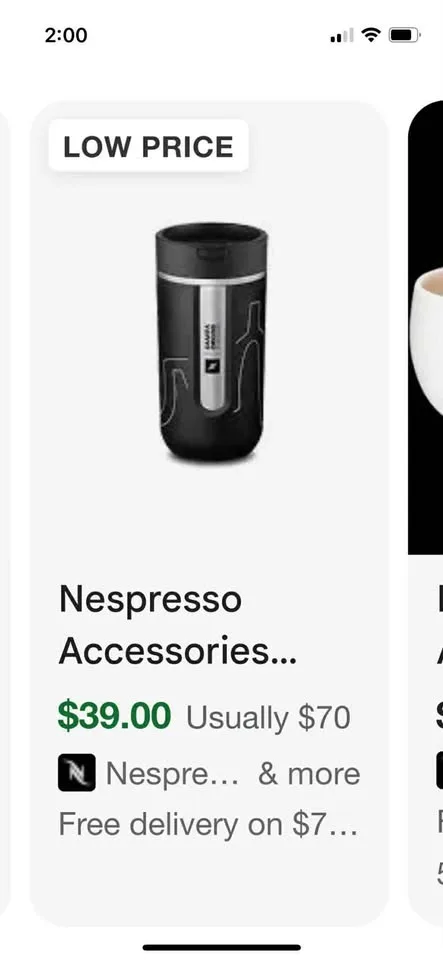 Nespresso Samra Origins Travel Mug & Iced Coffee Tumbler image indicator(3)