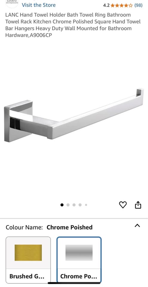 Hand towel bars 🥕 - photo 2