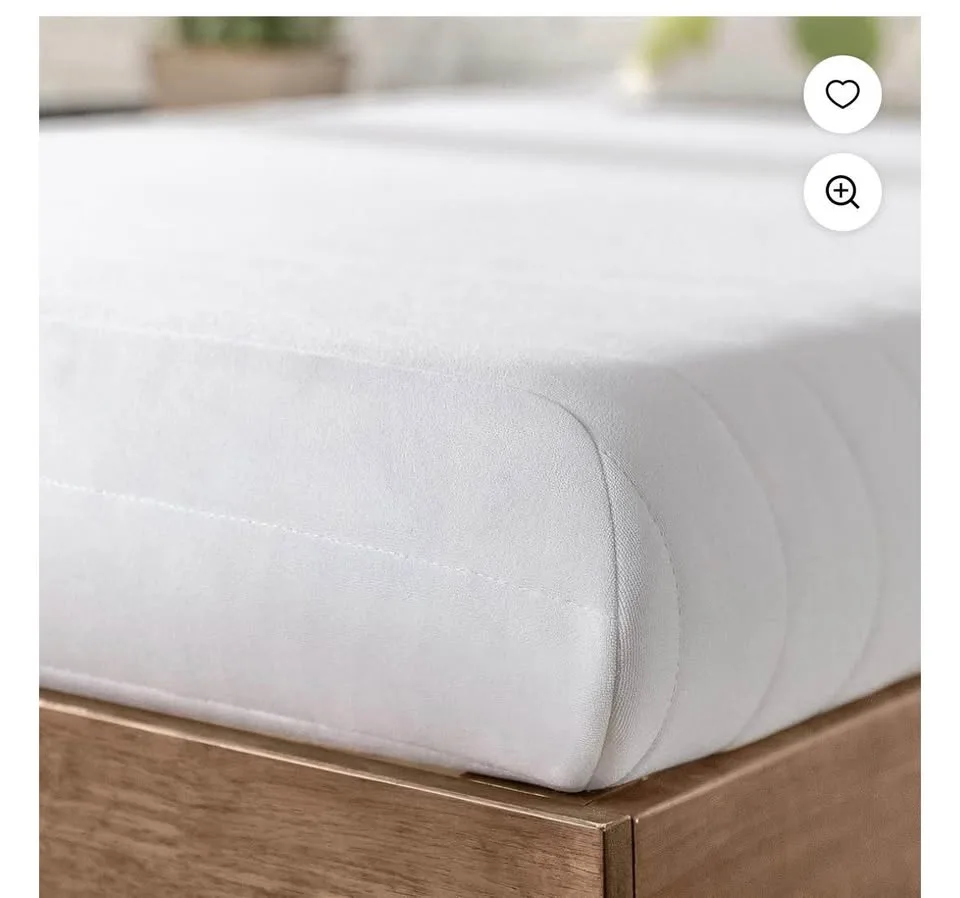 Zinus 5 Inch Memory Foam Mattress – Twin Size, White image indicator(9)