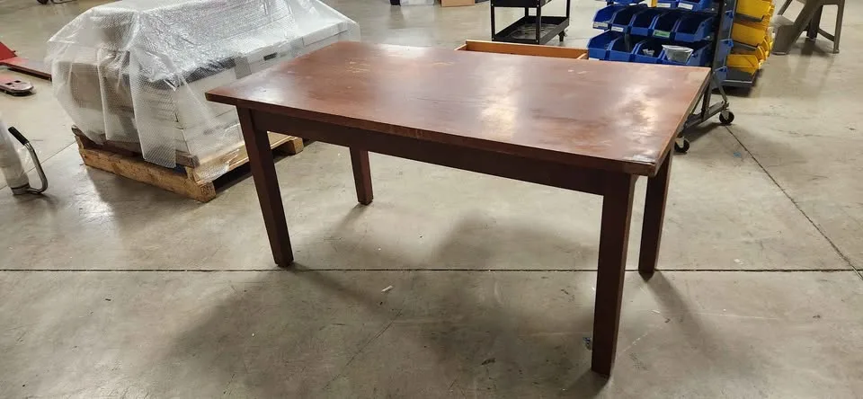 Small Wooden Desk with Drawer image indicator(2)