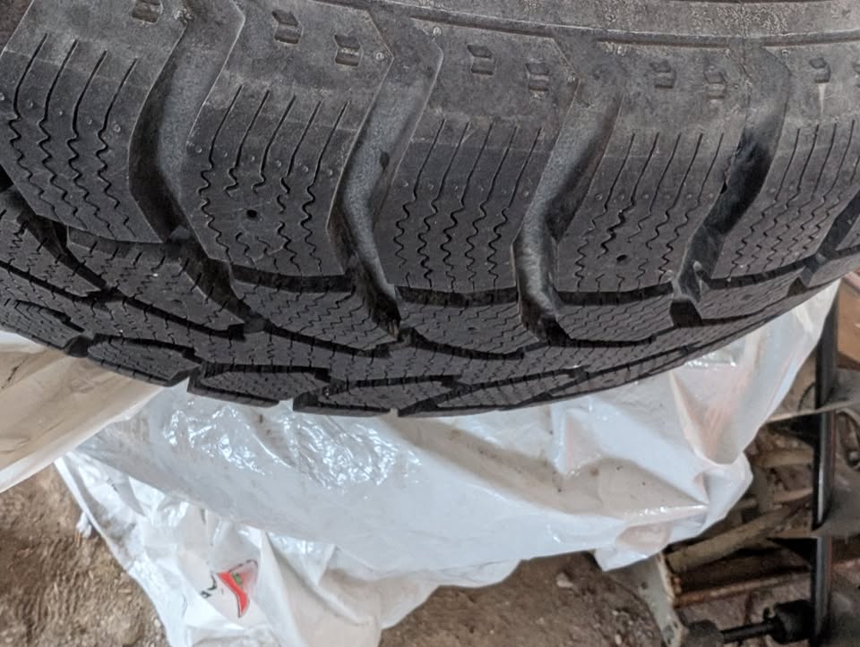 235/65R17 Winter Tires on Rims - Honda Odyssey - photo 5