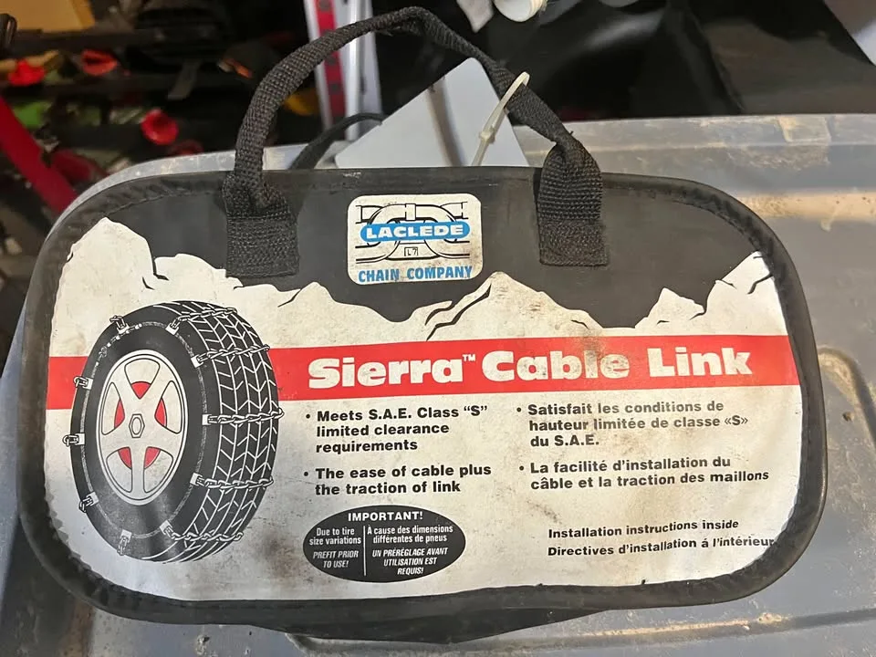 Tire Chains new unused