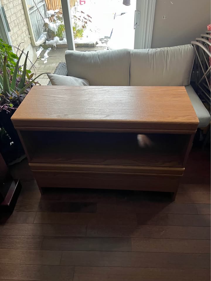 Wood Shelf Unit | Make me an offer - photo 2