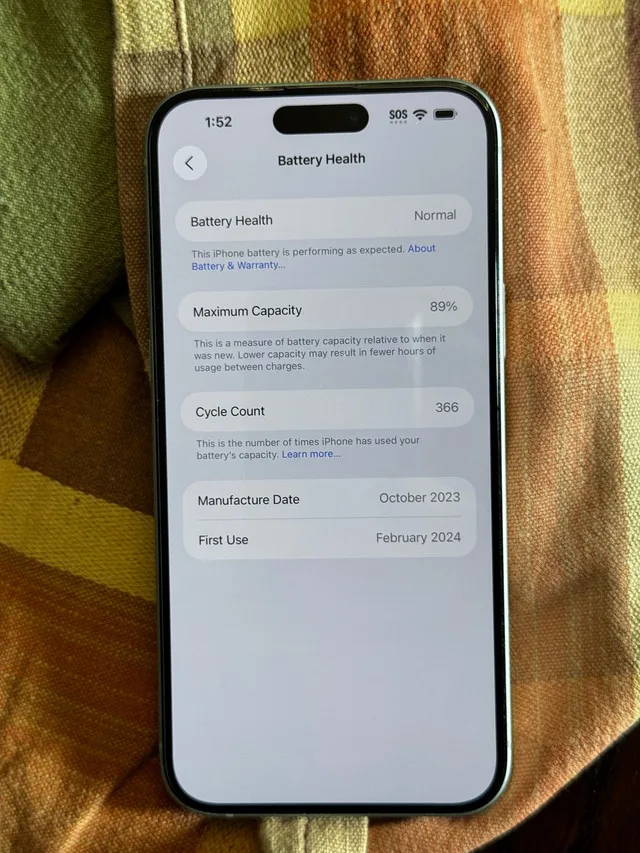 iPhone 15 Plus 128 GB image indicator(5)