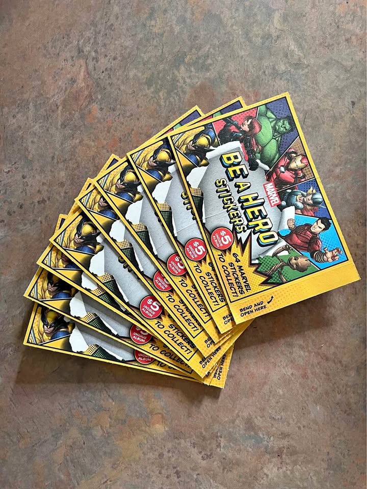Marvel Sticker Collectables | Make me an offer