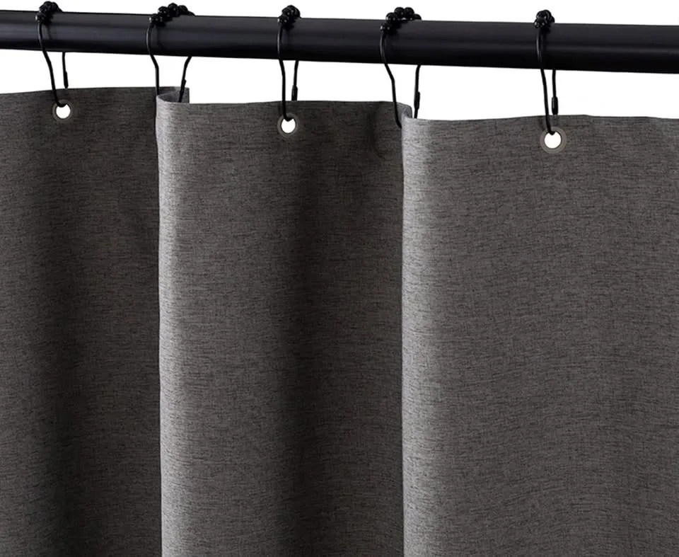 Heavy Duty Tension Curtain Rod Room Divider,126-165 Inch image indicator(4)