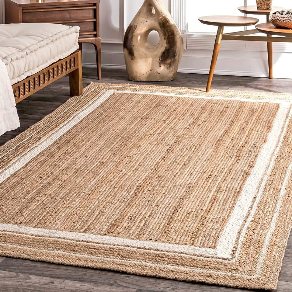 Handmade Jute Rug 3x5 feet