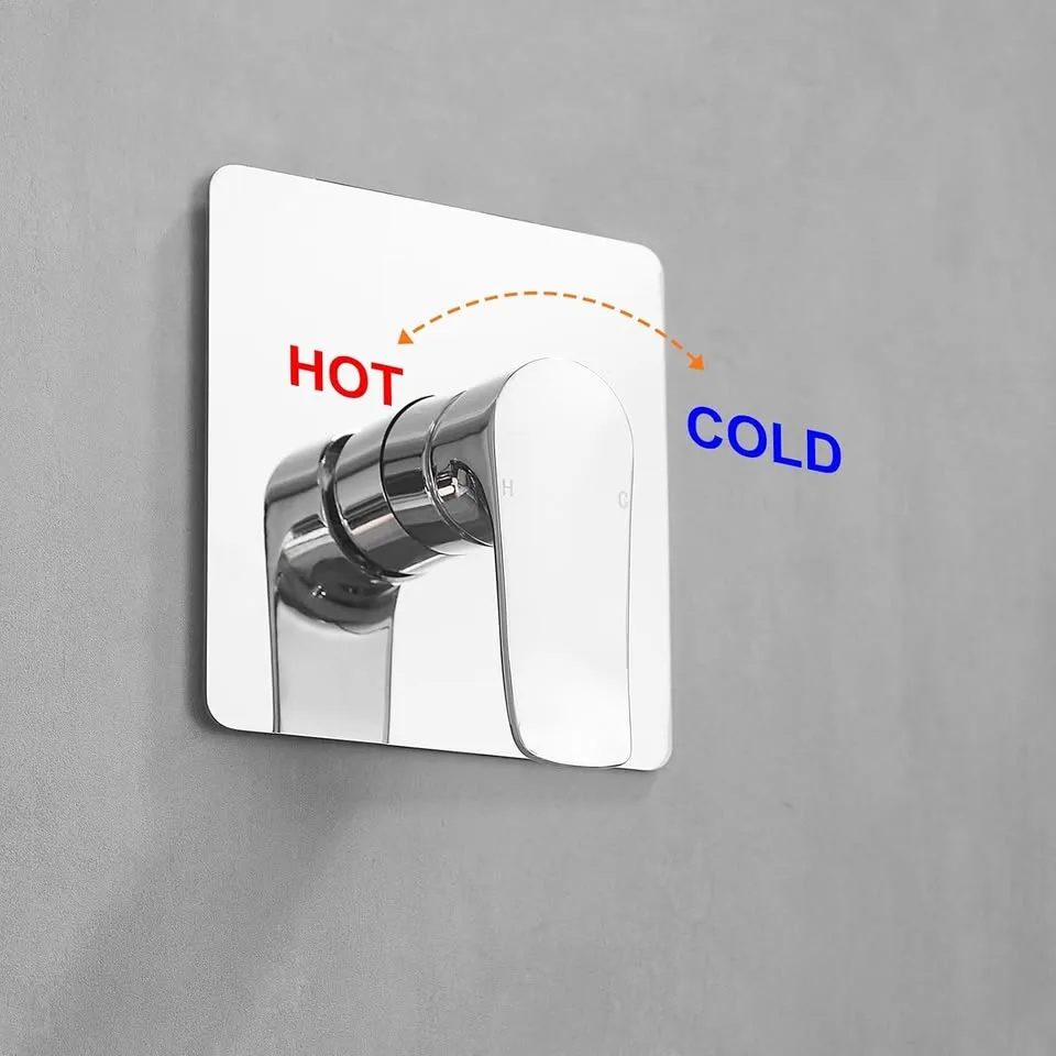 Polished Chrome Shower Faucet Set image indicator(6)