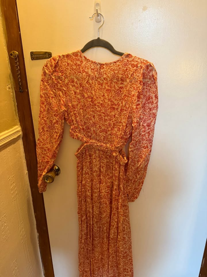 Old Navy Waist Defined Crepe Side Cutout Maxi Dress - photo 5