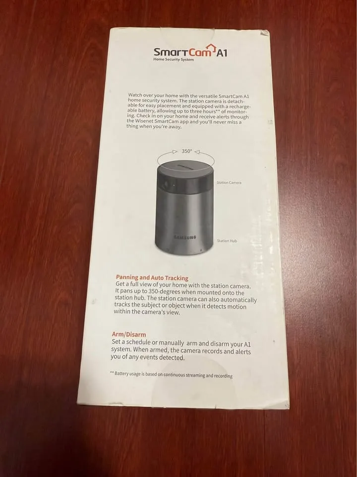 Samsung smart cam A1 home security camera image indicator(3)