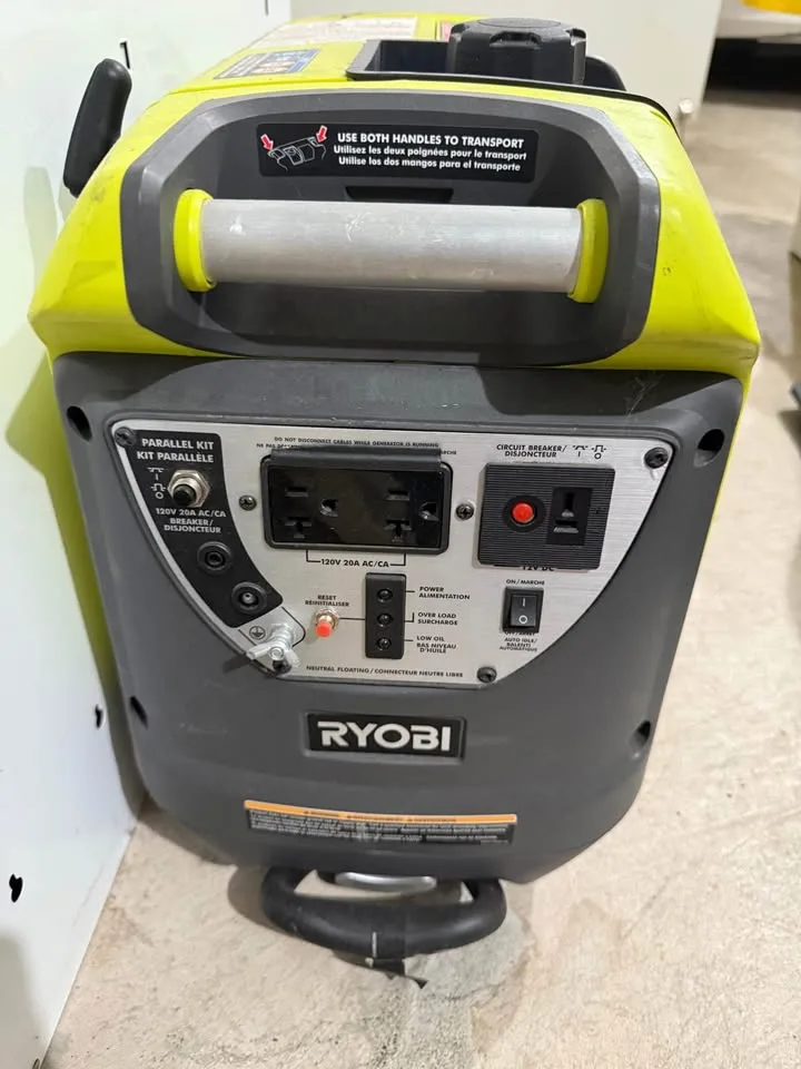 Ryobi digital inverter generator image indicator(3)