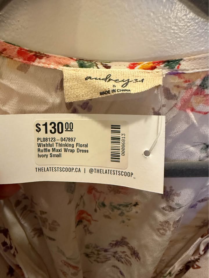 NWT Latest Scoop Floral Wrap Dress - photo 5