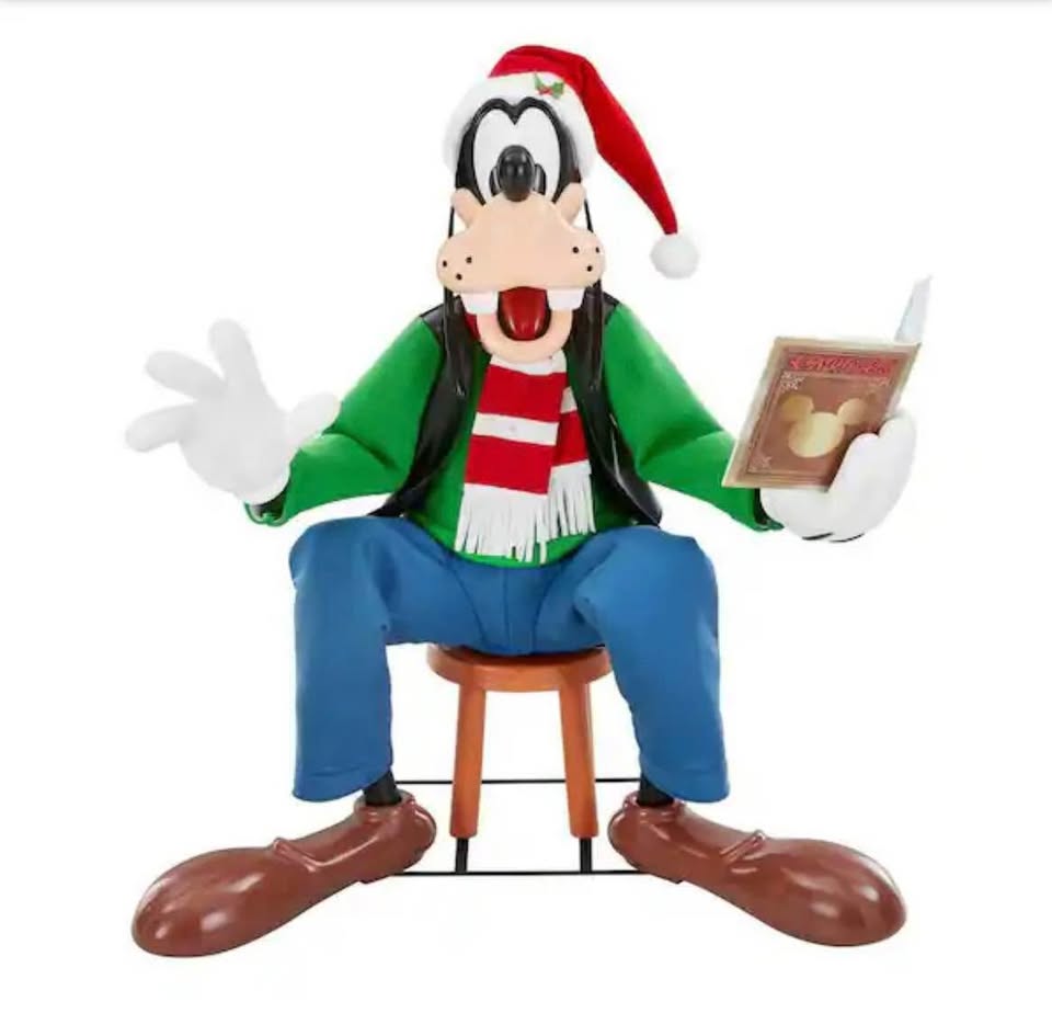 Disney 4 ft. Animated Holiday Goofy Animatronic *NEW* - photo 2