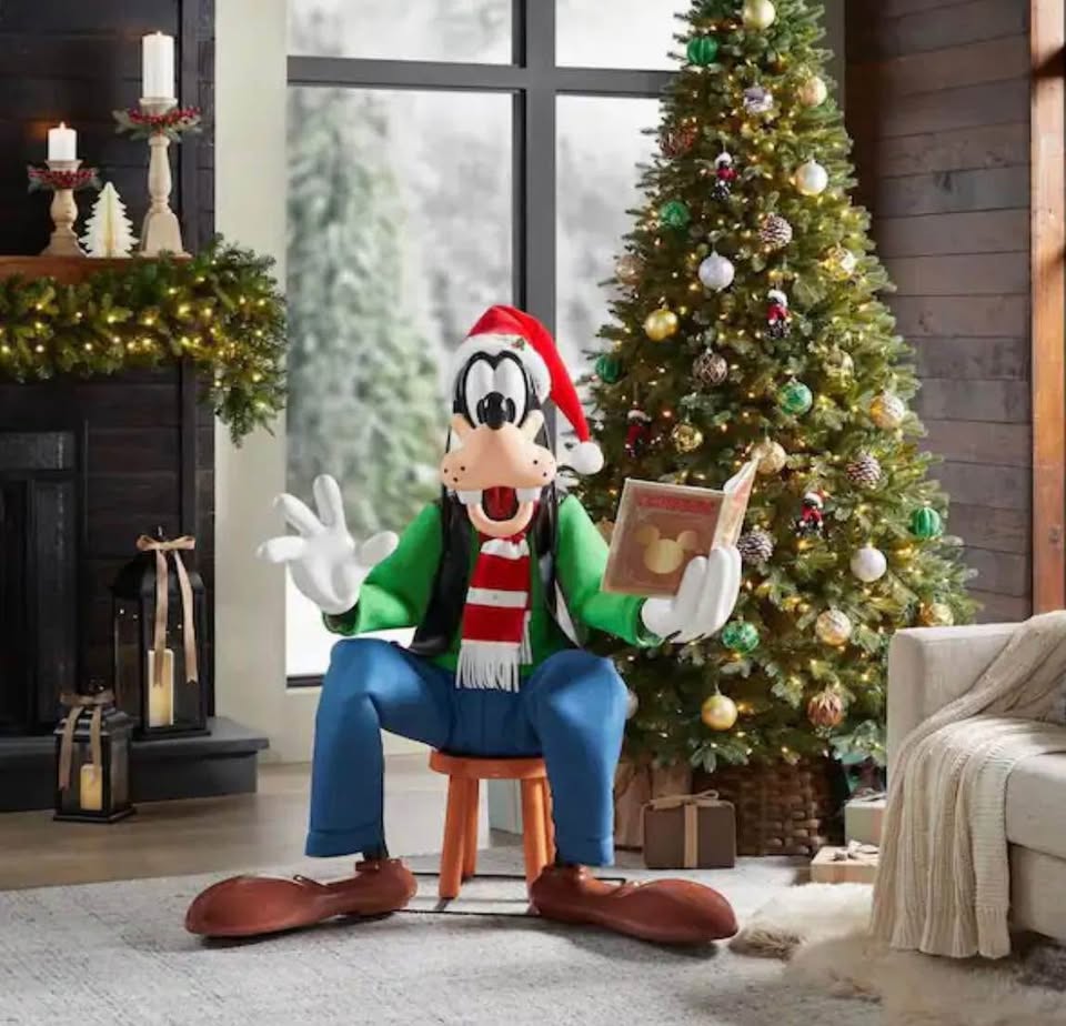Disney 4 ft. Animated Holiday Goofy Animatronic *NEW* - photo 3