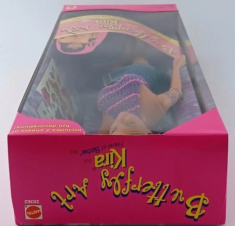 Vintage Recalled Mattel Butterfly Art KIRA - 1998 image indicator(7)