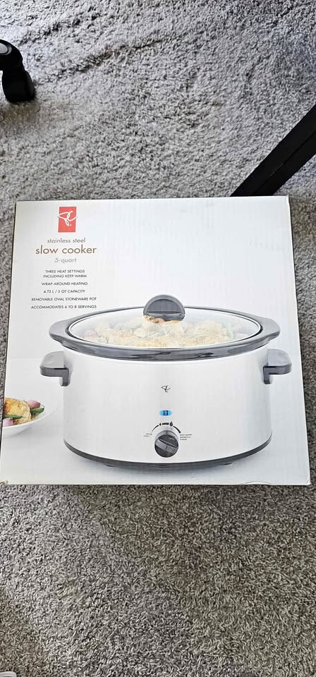 PC stainless steel Slow cooker