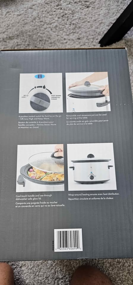 PC stainless steel Slow cooker - photo 2