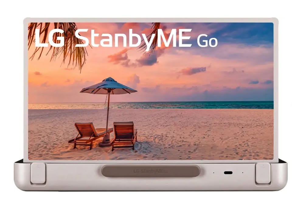New LG standbyme Go portable TV (27LX5QKNA)