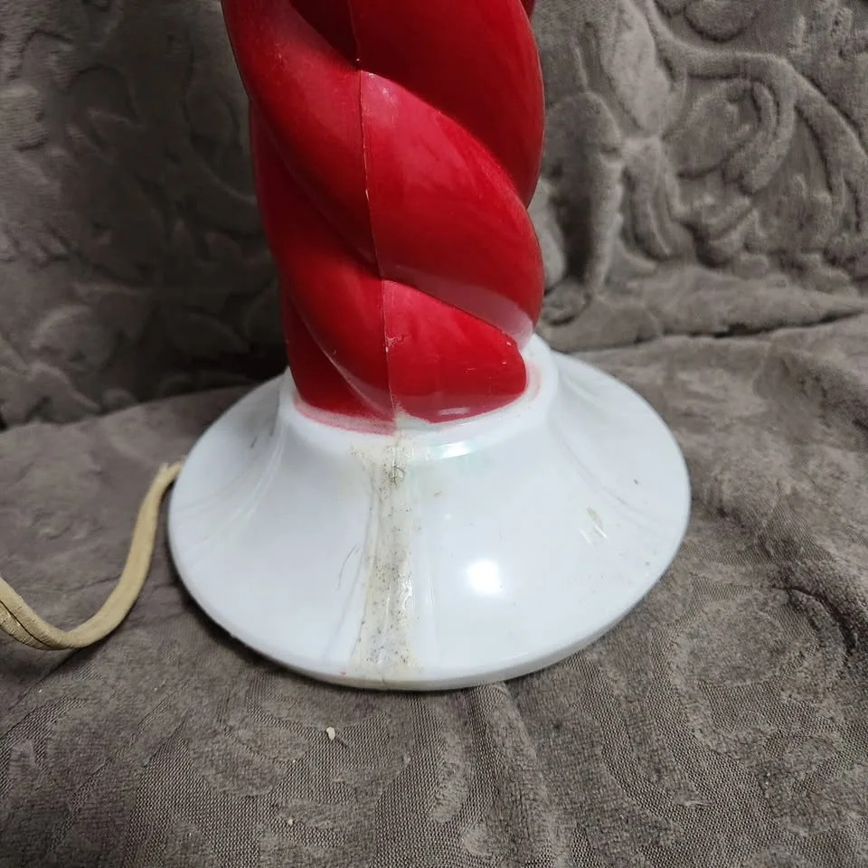Vintage MCM Christmas Candle - Works image indicator(6)