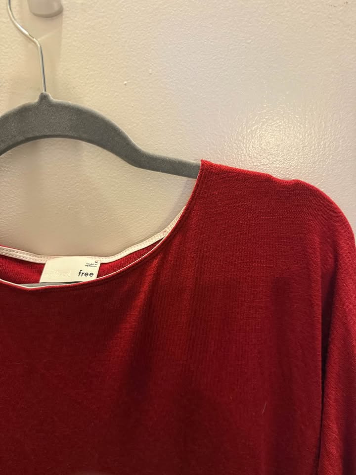 Wilfred Free Red Sweater Dress
