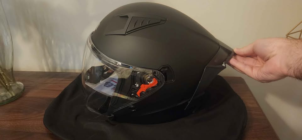 Jet Style Helmet - Matte Black, Size M/L - photo 2