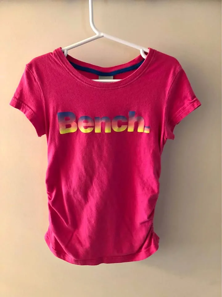 Girls T Shirt (Bench) - Size M (7/8) thumbnail
