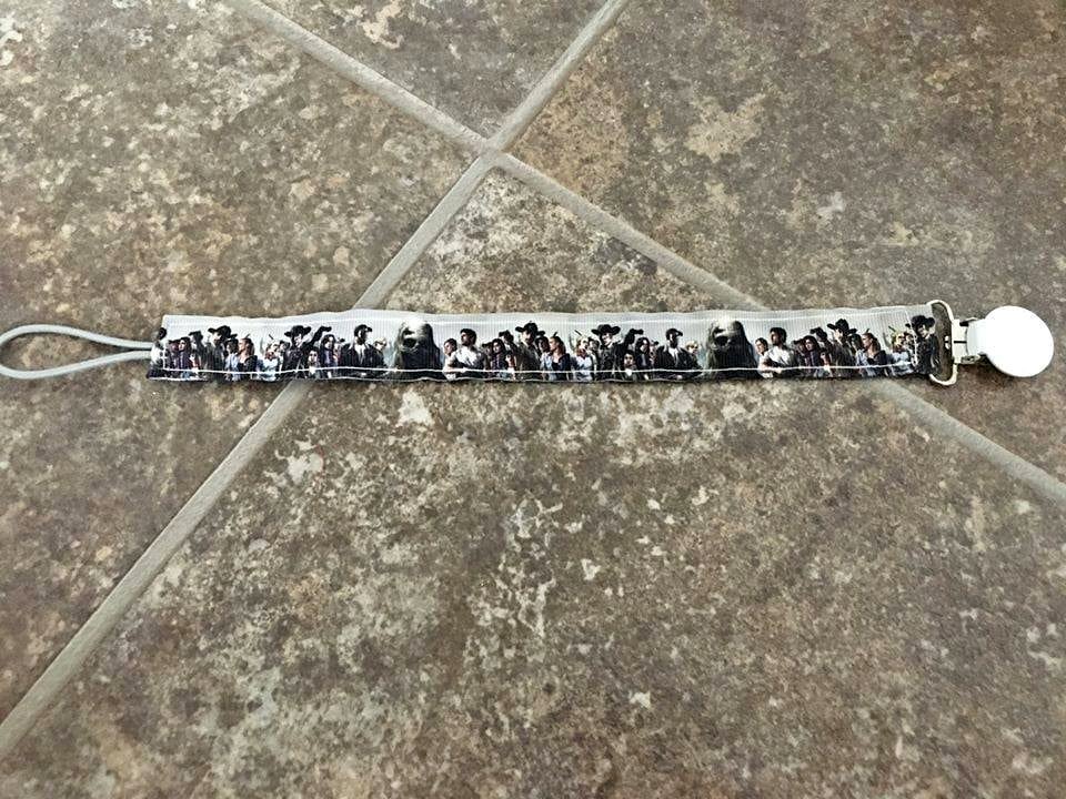 Baby Soother Clip - The Walking Dead