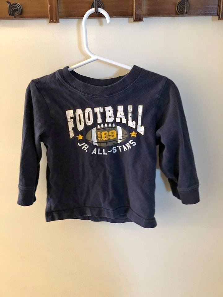 Boys Football Long Sleeve (Children's Place) - Size 18 Months