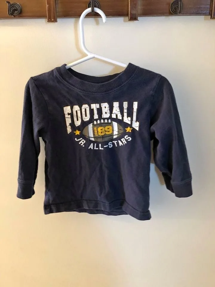 Boys Football Long Sleeve (Children's Place) - Size 18 Months thumbnail