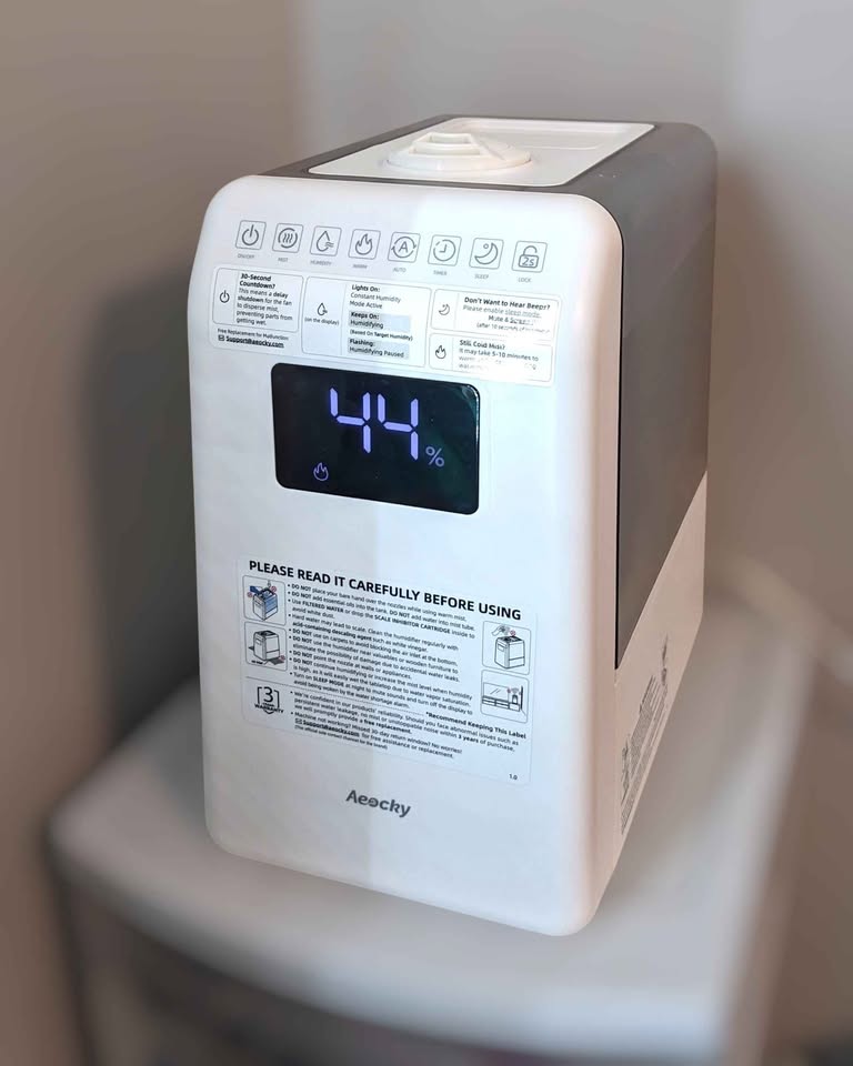 6L warm and cool mist humidifier for home - photo 2