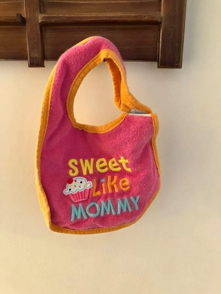 Girls Sweet Like Mommy Bib thumbnail