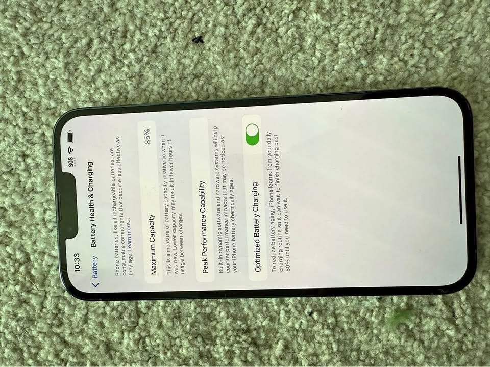 iPhone 13 Pro Max 256GB, 85% battery! Like NEW!