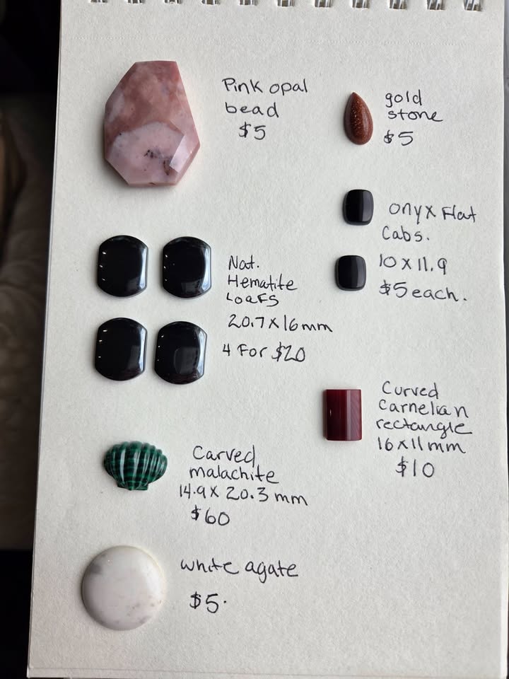 Unique faceted Pink Opal bead - photo 4