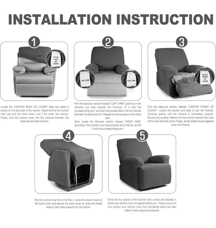 Recliner Chair Covers image indicator(5)