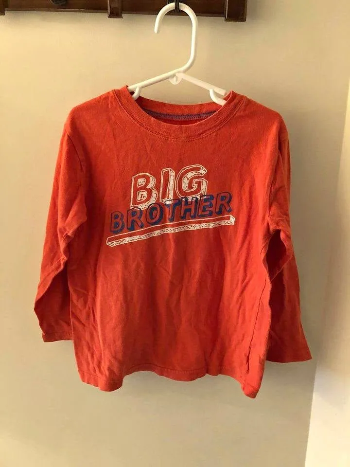 Boys Big Brother Long Sleeve Shirt (OshKosh) - Size 5T thumbnail