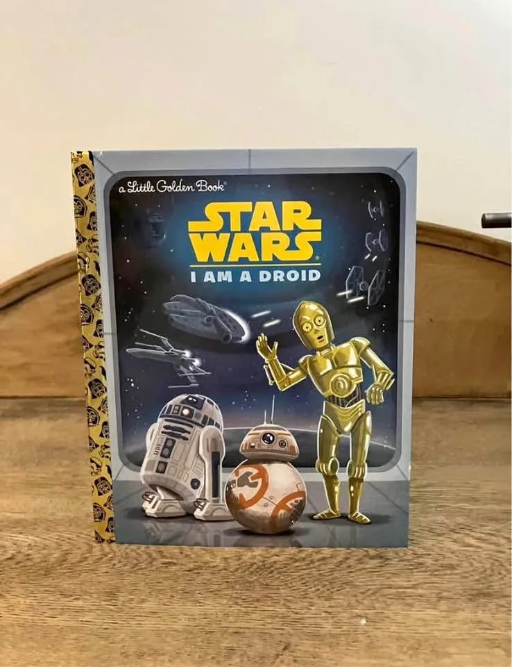 Little Golden Book I Am a Droid (Star Wars) by Golden Books 2016 thumbnail