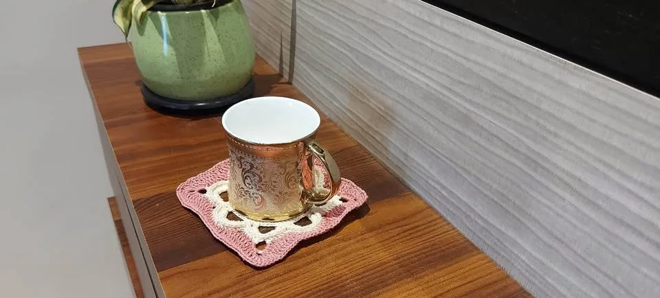 🌈 Brighten Your Home with Handmade Crochet Coasters! 🧶☕ image indicator(2)