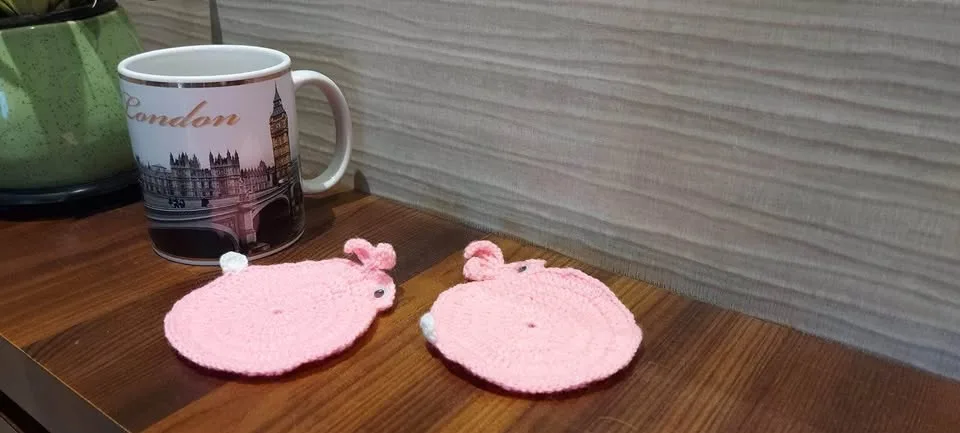 🌈 Brighten Your Home with Handmade Crochet Coasters! 🧶☕ image indicator(4)