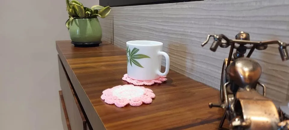 🌈 Brighten Your Home with Handmade Crochet Coasters! 🧶☕ image indicator(8)