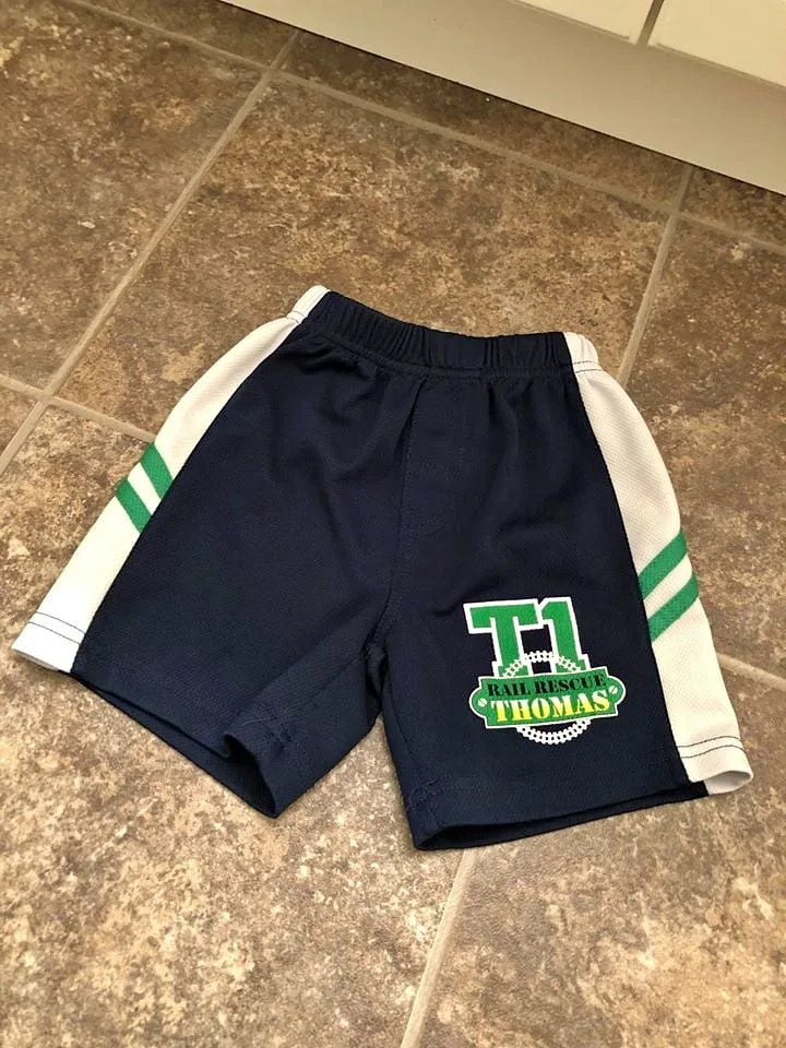 Thomas the Train Shorts (Rail Rescue Thomas) - Size 2T thumbnail