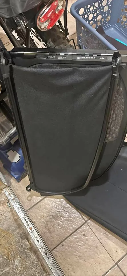 Wind Deflector Mercedes C Glass