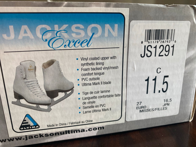 Jackson Excel White Figure Skates (Child 11.5) - photo 5