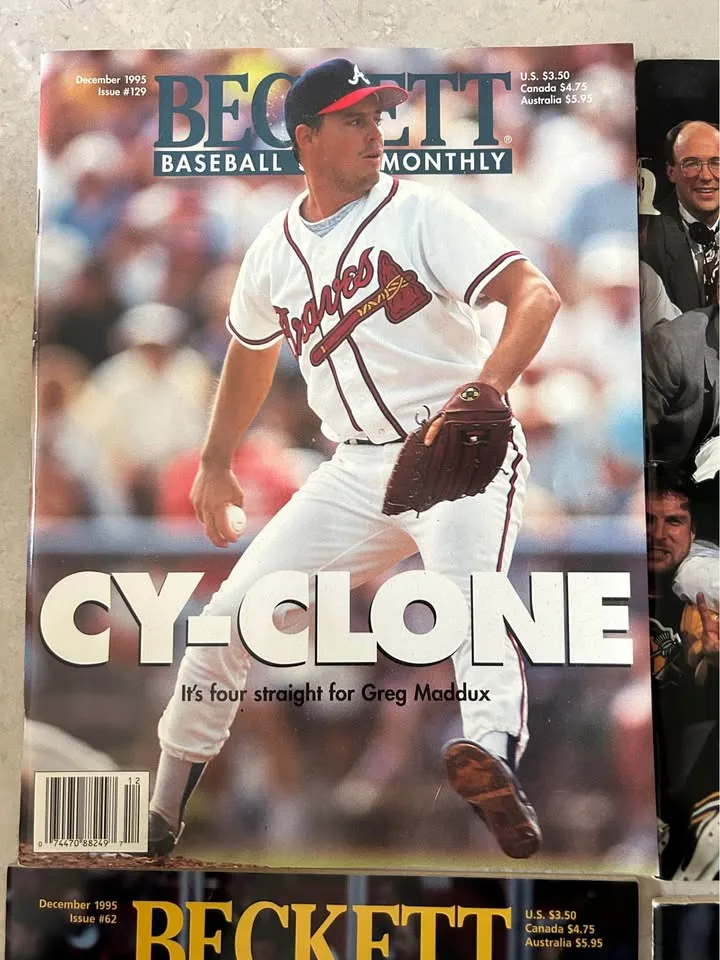 Vintage Beckett Sports Magazine Collection (8 Total) image indicator(5)