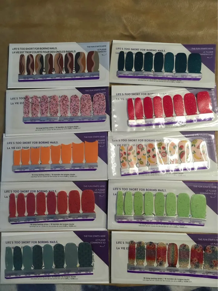 Color Play nail strips image indicator(4)