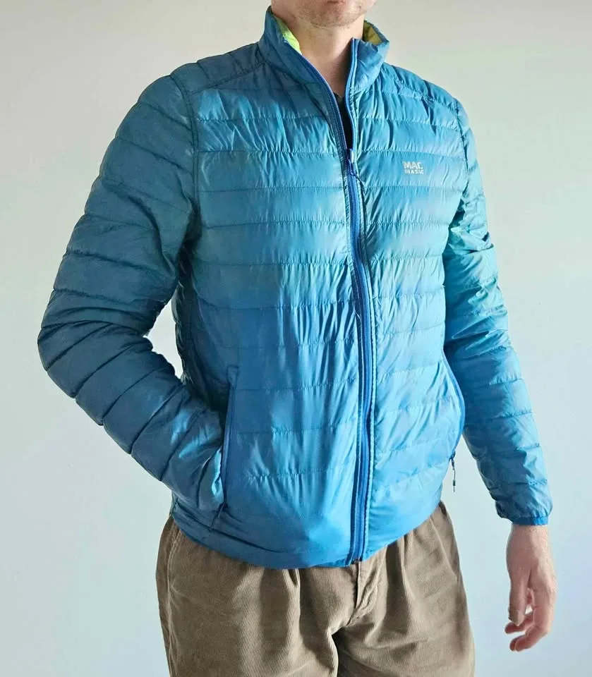 Mac in a Sac polar packable down puffer