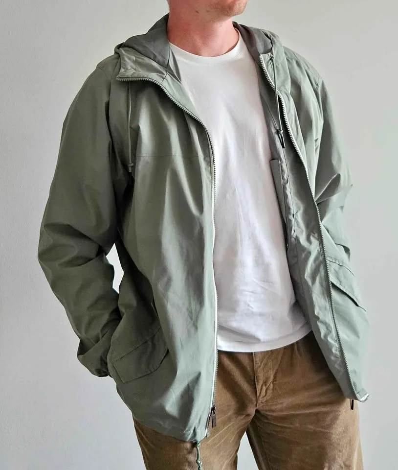 Mens rain jacket XL