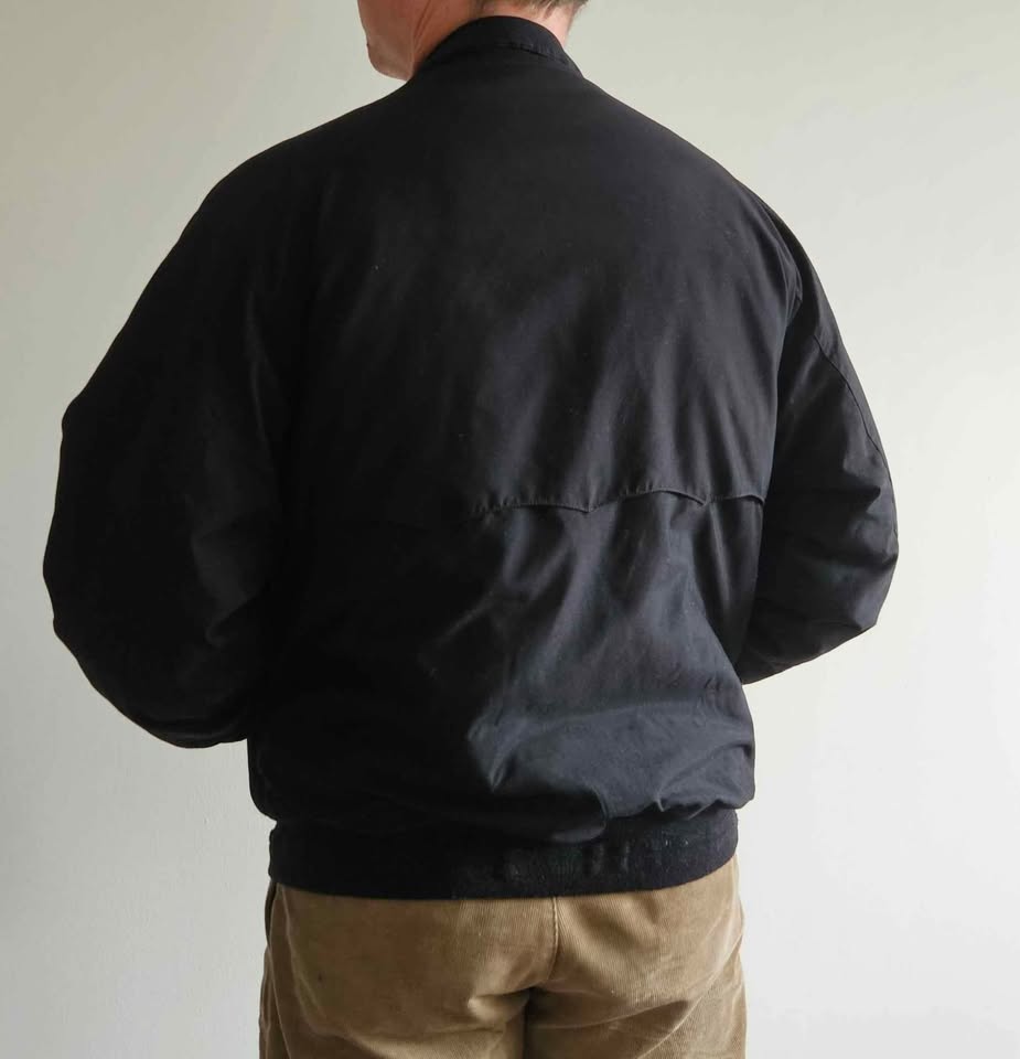Mens large black bomber jacket - photo 2